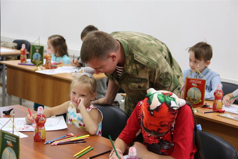 Акция «Каникулы с Росгвардией» проходит в Чечне 