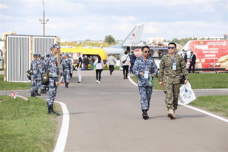 Росгвардия  участвует в обеспечении безопасности Международного авиакосмического  салона «МАКС-2019»