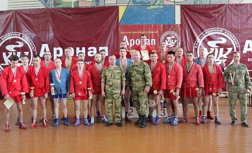 Определился чемпион Центрального округа Росгвардии по самбо