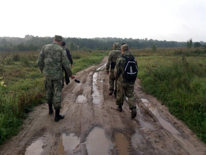 В Нижегородской области росгвардейцы приняли участие в поисках пропавшего ребенка (видео)
