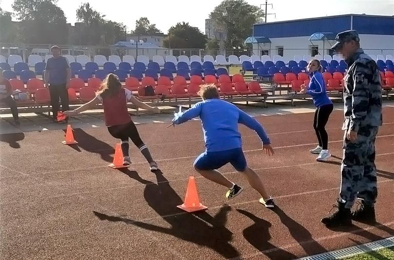 В Мордовии в День физкультурника мастер спорта из Росгвардии провел тренировку с юными спортсменами