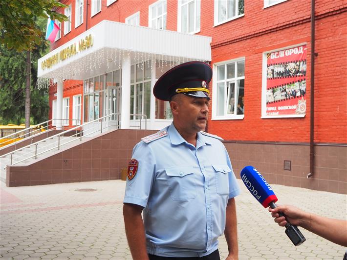 Росгвардейцы проверяют готовность образовательных учреждений Белгородской области к новому учебному году