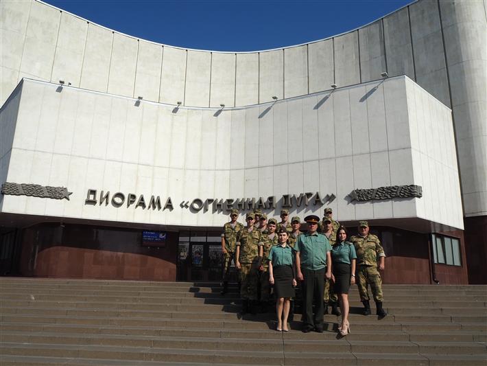 Росгвардия приняла участие в праздновании 76-й годовщины победы в Курской битве