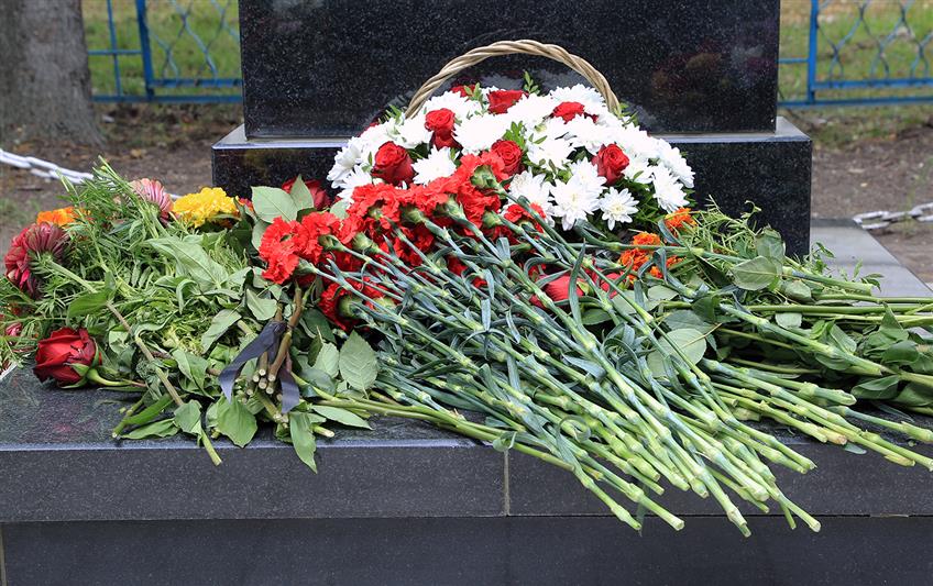 В Мордовии открыли памятник воину правопорядка, погибшему на Северном Кавказе (фото, видео)