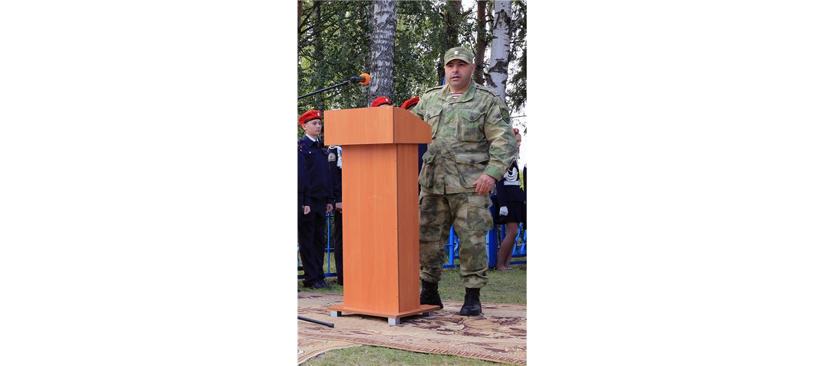 В Мордовии открыли памятник воину правопорядка, погибшему на Северном Кавказе (фото, видео)