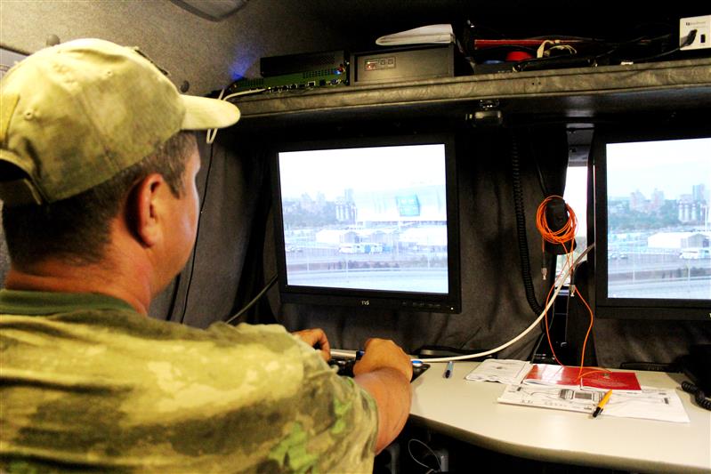 Донские росгвардейцы обеспечили правопорядок во время проведения футбольного матча РПЛ