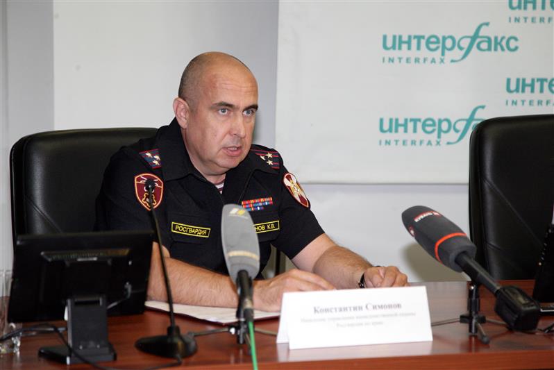 Представители Росгвардии и МВД провели пресс-конференцию, посвященную обеспечению правопорядка в период проведения Дня знаний в Краснодарском крае
