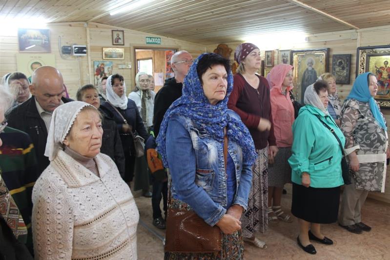 Праздник Успения Пресвятой Богородицы в строящемся главном храме Росгвардии