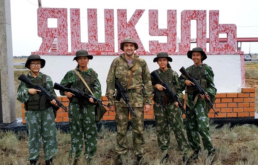 Офицер калмыцкого управления Росгвардии стал участником региональной «Вахты памяти»