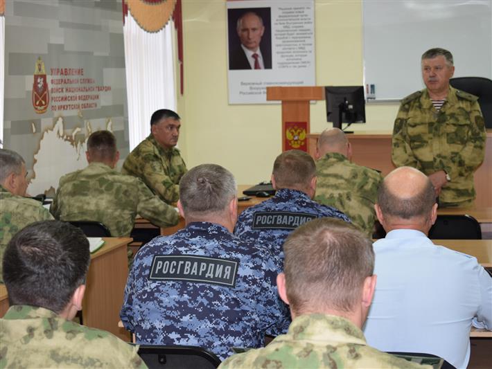 В Иркутской области проверена организация морально-психологического обеспечения в подразделениях тероргана
