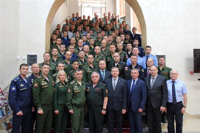 Офицеры Росгвардии приняли участие в «суворовских чтениях» в Военном университете Минобороны России