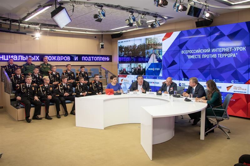 Росгвардия провела Всероссийский интернет-урок «Вместе против террора!» (фото, видео)