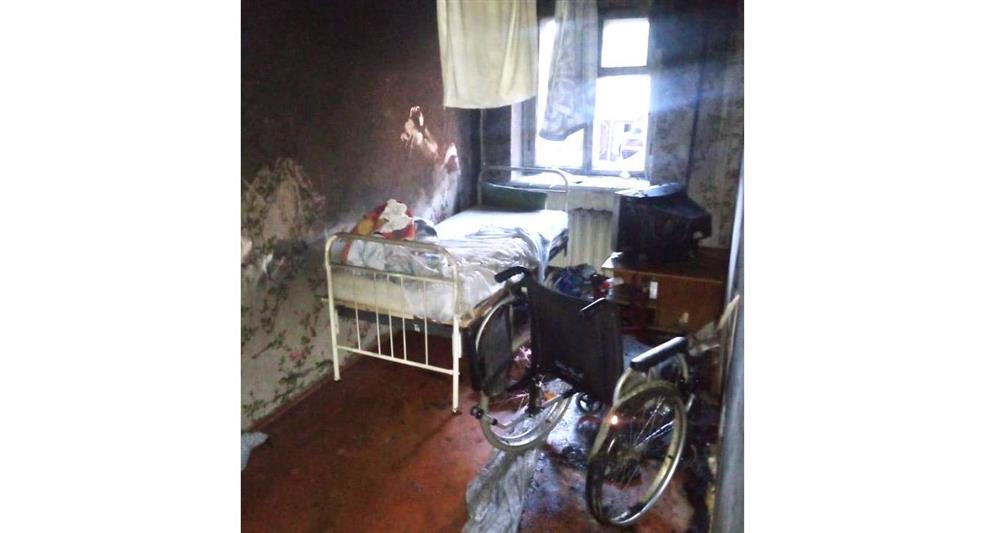 В Бурятии росгвардейцы спасли человека с ограниченными возможностями во время пожара 