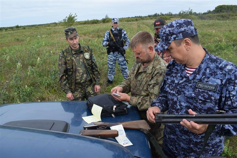 В Башкирии росгвардейцы проводят профилактические мероприятия по пресечению нарушений оружейного законодательства и правил охоты