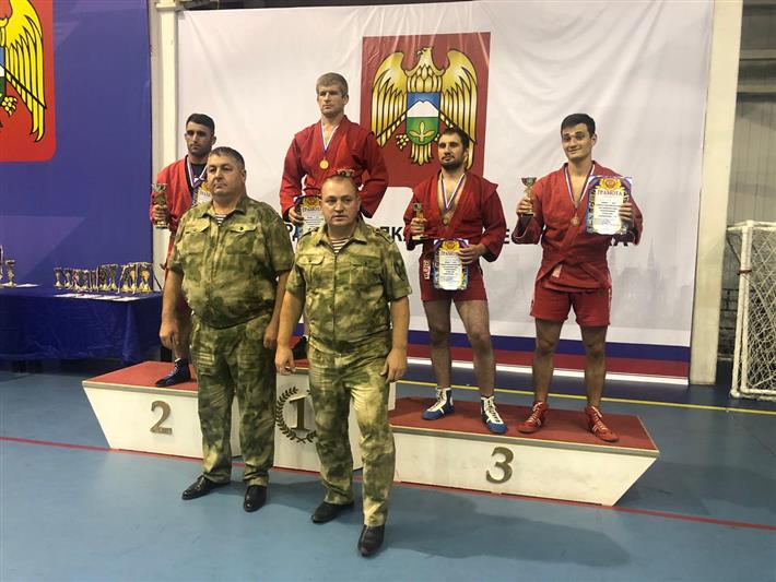Определились победители чемпионата Северо-Кавказского округа Росгвардии по самбо
