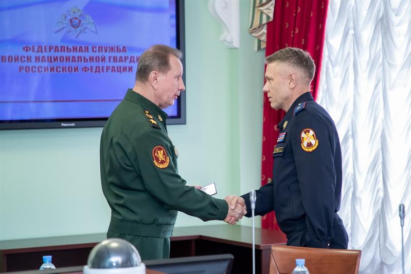 Директор Росгвардии генерал армии Виктор Золотов представил своего нового заместителя