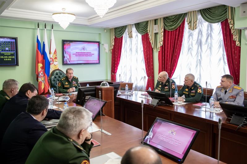 Директор Росгвардии генерал армии Виктор Золотов представил своего нового заместителя