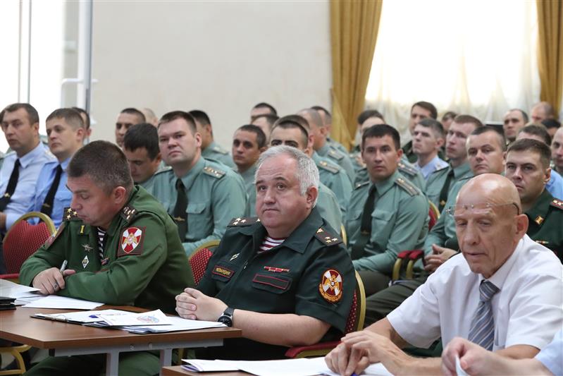 Офицеры Росгвардии приняли участие в «суворовских чтениях» в Военном университете Минобороны России