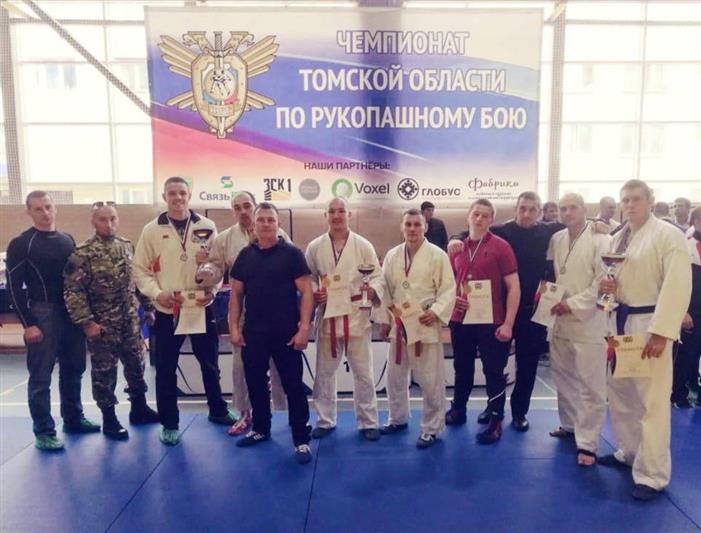 В Томске росгвардейцы стали победителями и призерами областного чемпионата по рукопашному бою