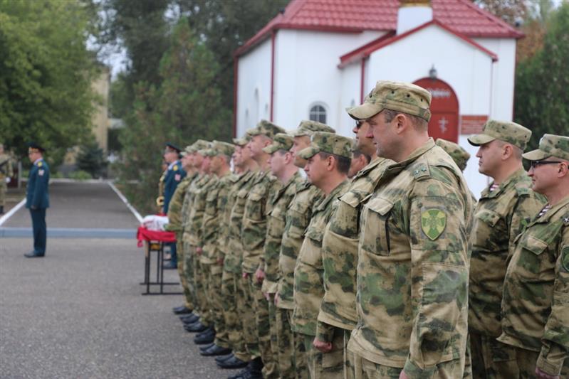 В Зеленокумске начался всероссийский сбор начальников отделений, групп ТСО и ремонтно-восстановительных баз Росгвардии