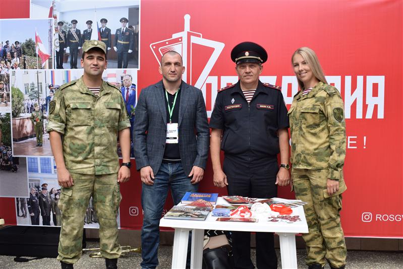 Росгвардия участвует в молодежном форуме «Каспий»