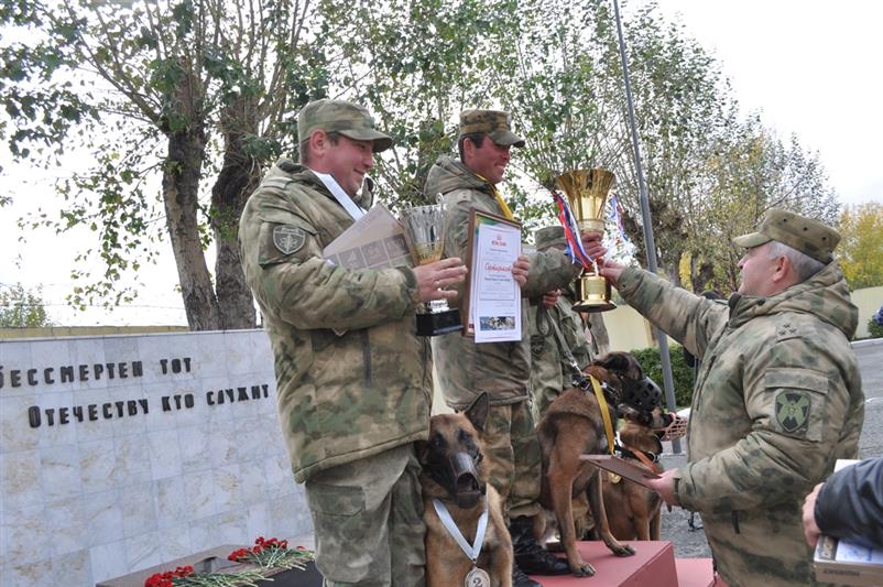 Подведены итоги III чемпионата Росгвардии по многоборью кинологов (видео)