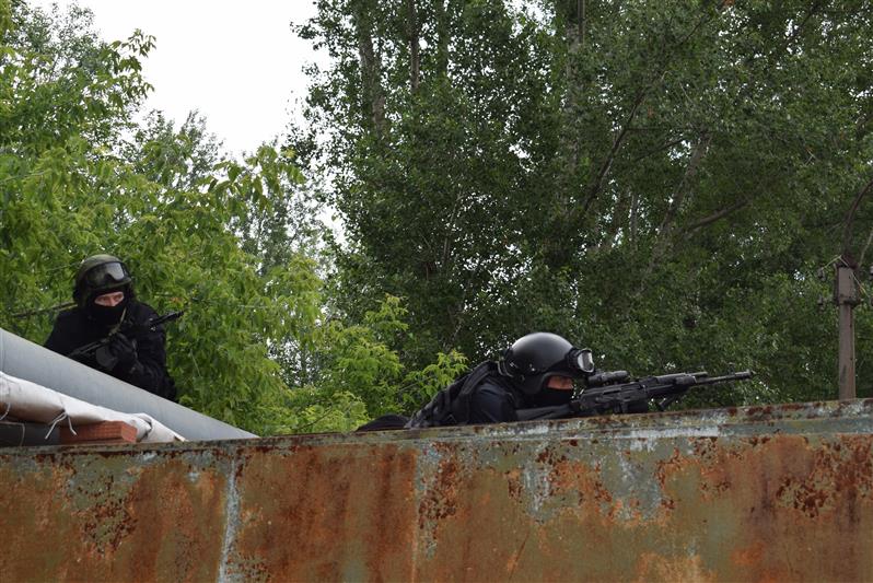 В Башкирии сотрудники Росгвардии приняли участие в антитеррористических учениях
