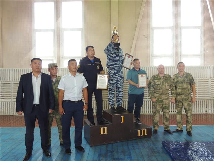 Калмыцкие росгвардейцы стали победителями республиканского турнира в честь 80-летия самбо