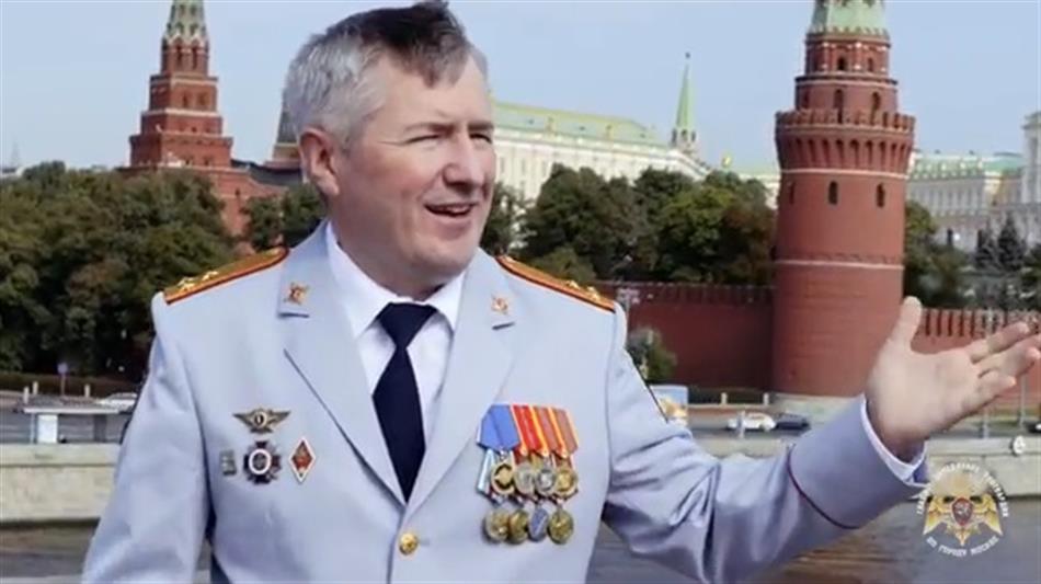 Сотрудники Главного управления Росгвардии по городу Москве поздравили москвичей и гостей столицы с Днем города