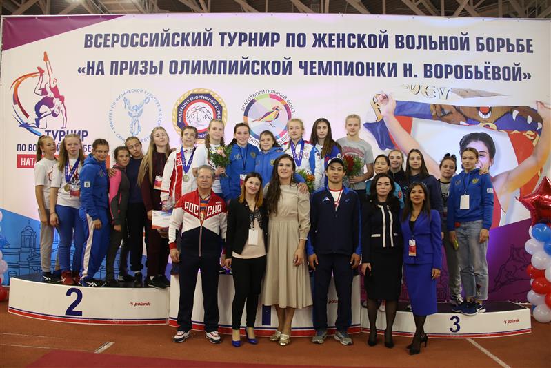В Санкт-Петербурге прошёл всероссийский турнир по женской вольной борьбе на призы олимпийской чемпионки из Росгвардии Натальи Воробьевой