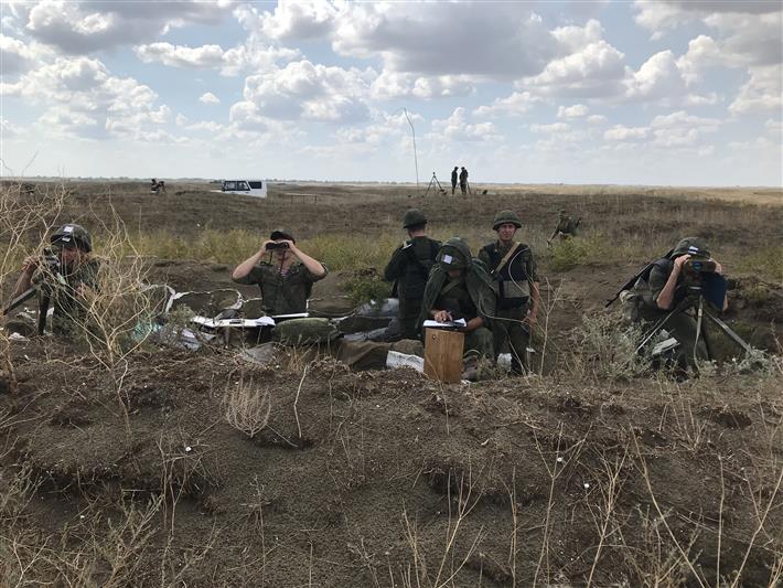 Курсанты Михайловской военной артиллерийской академии завершили стажировку в грозненском соединении Росгвардии (фото)