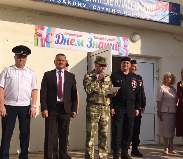 Второй класс Росгвардии открыт в Волгоградской области (фото)