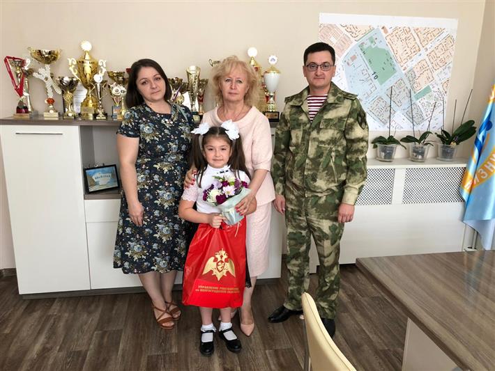 Второй класс Росгвардии открыт в Волгоградской области (фото)