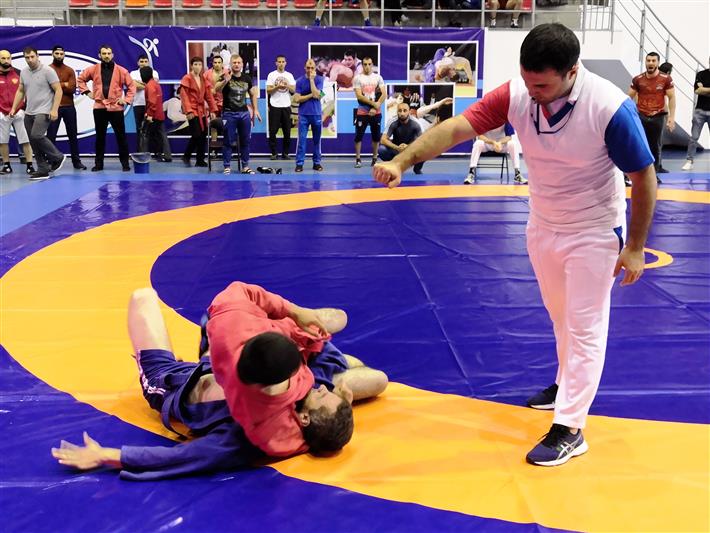 Определились победители чемпионата Северо-Кавказского округа Росгвардии по самбо
