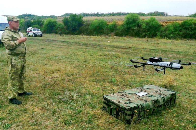 В Ростовской области проведена совместная тактическая тренировка ОМОН и авиаотряда Росгвардии