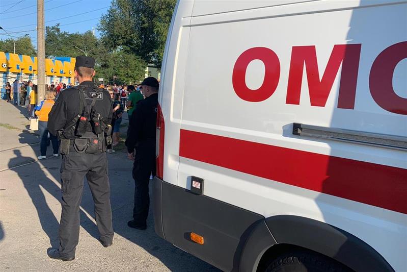 Сотрудники Росгвардии совместно с полицейскими обеспечили правопорядок во время товарищеского матча между ФК «Ростов» и сборной Сирии 