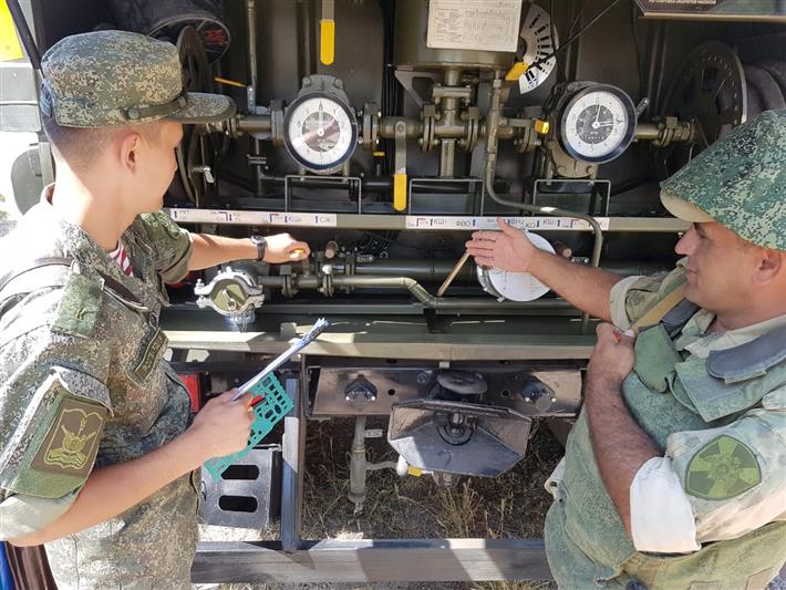 Курсанты Михайловской военной артиллерийской академии завершили стажировку в грозненском соединении Росгвардии (фото)