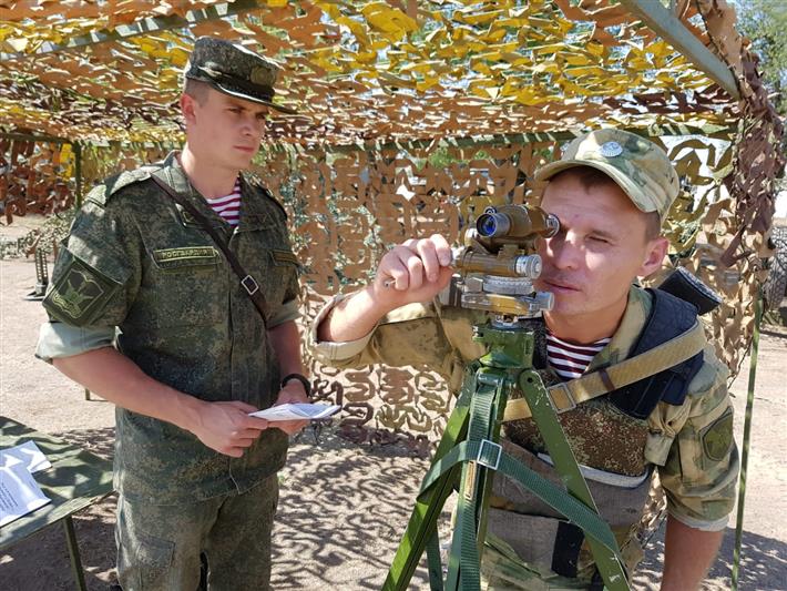 Курсанты Михайловской военной артиллерийской академии завершили стажировку в грозненском соединении Росгвардии (фото)