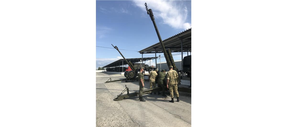 Курсанты Михайловской военной артиллерийской академии завершили стажировку в грозненском соединении Росгвардии (фото)