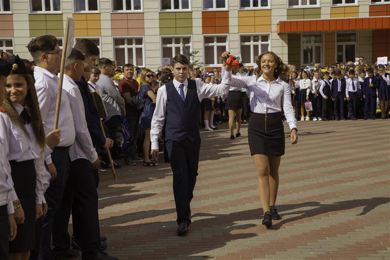 В балашихинской школе № 21 открыт второй класс Росгвардии