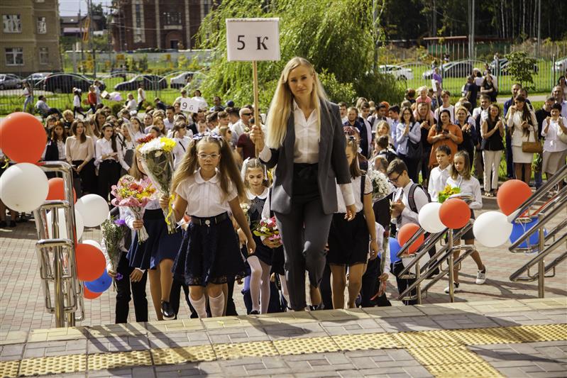 В балашихинской школе № 21 открыт второй класс Росгвардии
