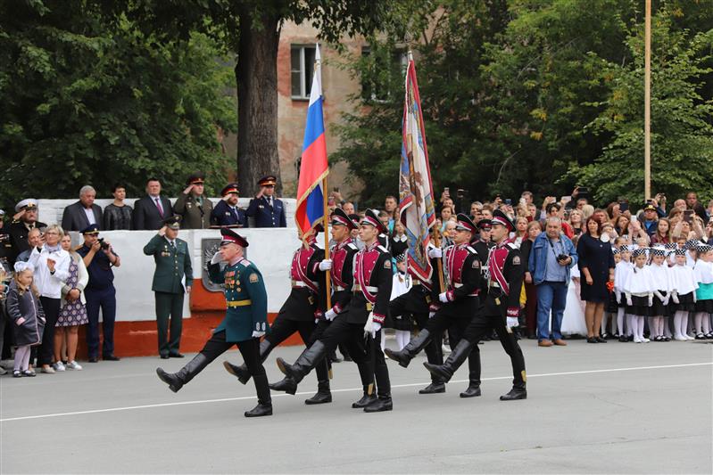 В Сибирском кадетском корпусе отметили День знаний