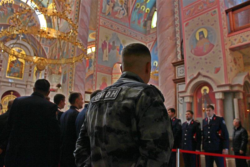 Росгвардейцы обеспечили общественную безопасность во время визита Святейшего Патриарха Московского и всея Руси в Самарскую область