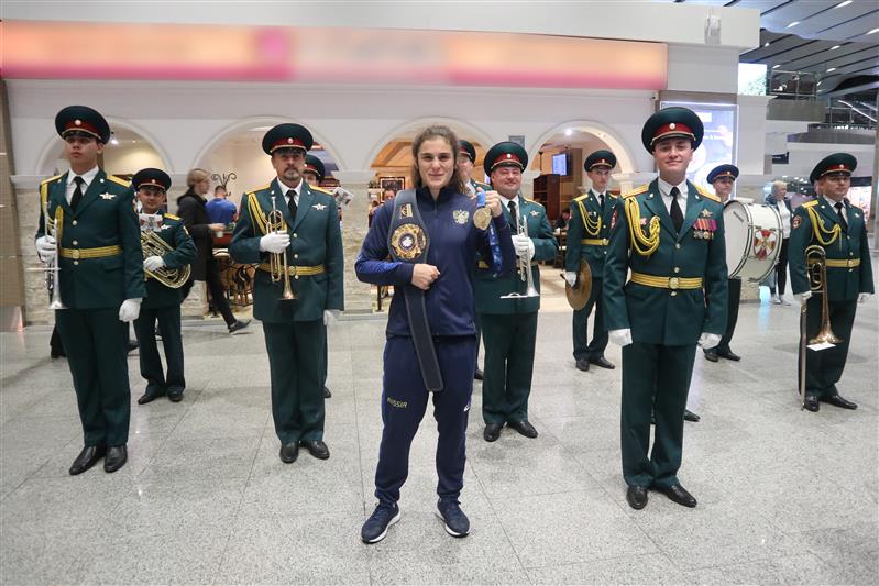 Военнослужащая Северо-Западного округа Росгвардии стала чемпионкой мира по спортивной борьбе