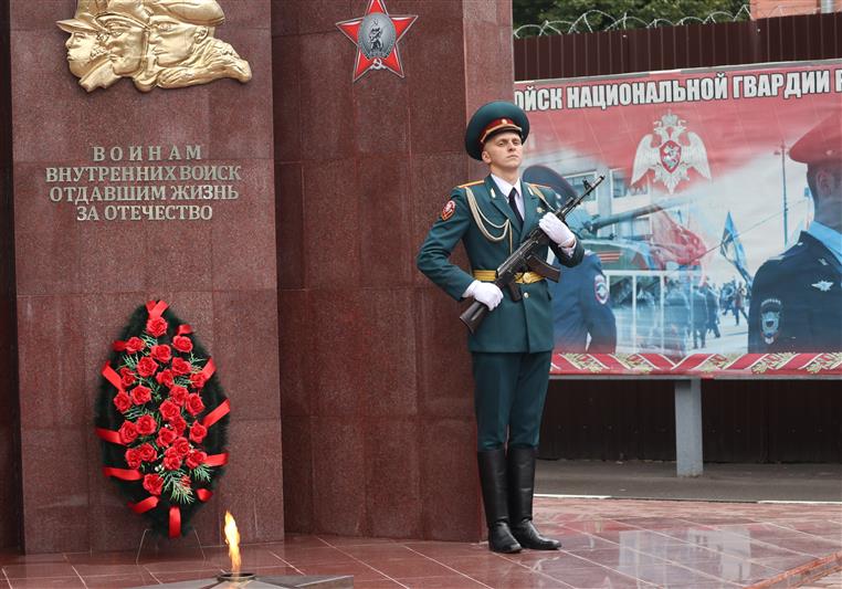 Уникальное московское соединение войск национальной гвардии отметило 53-годовщину со дня образования