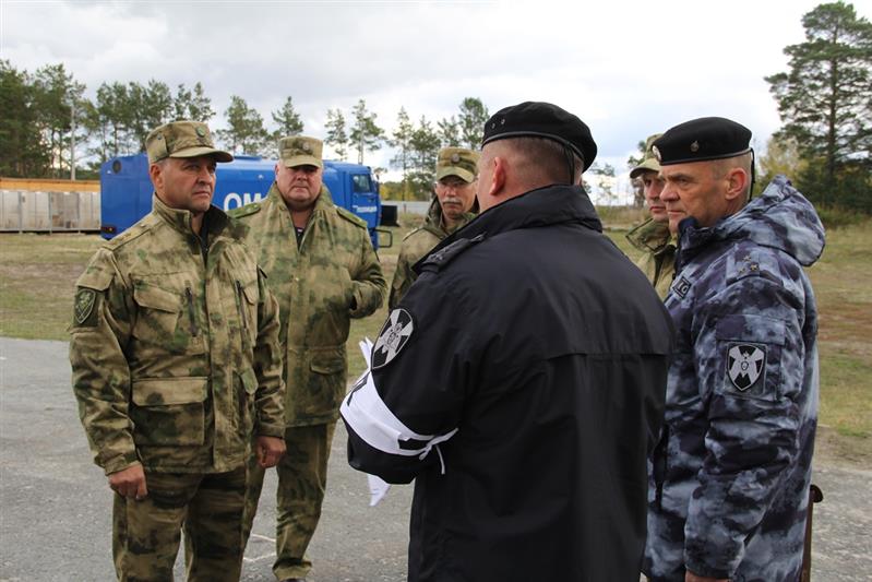 В Тюмени под руководством командующего Уральским округом Росгвардии прошло тактико-специальное учение