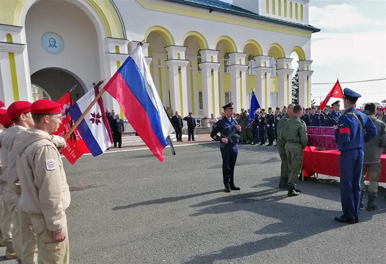 Сотрудники Росгвардии приняли участие в захоронении останков уроженца Мордовии, погибшего во время Великой Отечественной войны