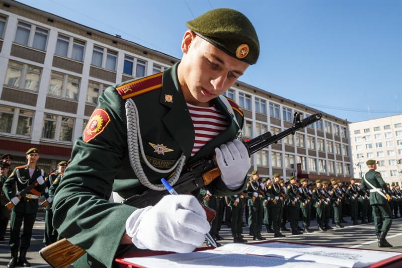В Санкт-Петербургском военном институте пополнение