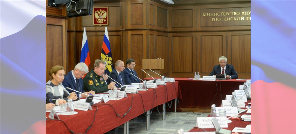 Директор Росгвардии генерал армии Виктор Золотов принял участие в заседании Государственного антинаркотического комитета