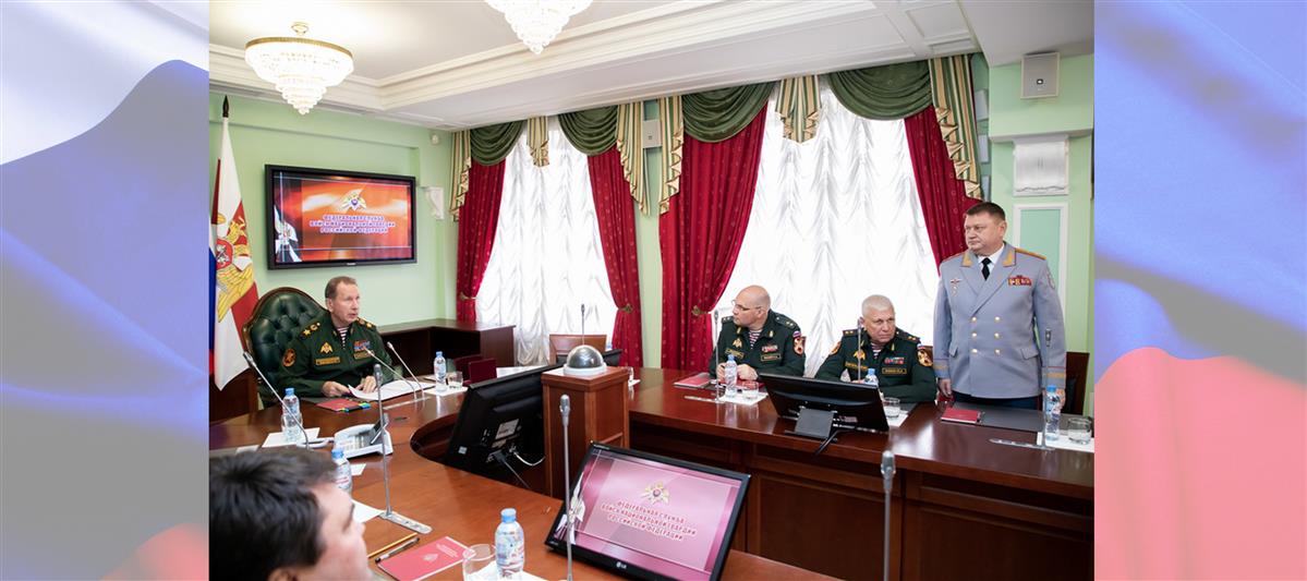 Директор Росгвардии генерал армии Виктор Золотов представил своего нового заместителя